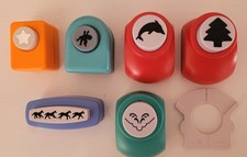 Lot de 6 perforatrices décoratives pour papier et scrapbooking