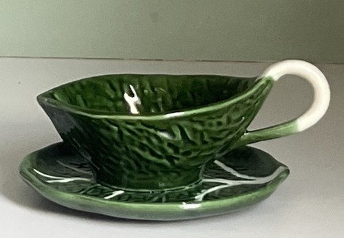 Sauciere trompe œil chou - l'Œil,