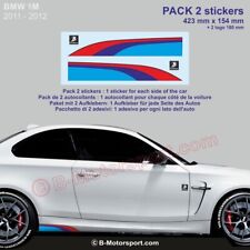 1er BMW M-Power Farben Aufkleber sticker F70 F40 F21 F20 E88 E82 E81 E87 1M