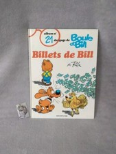 BD album n°21 des gags de Boule et Bille Billet de Bill par Roba éd.Dupuis 1987