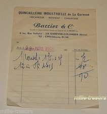 Ancienne FACTURE 1955 