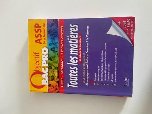 Livre bac pro assp - bac,