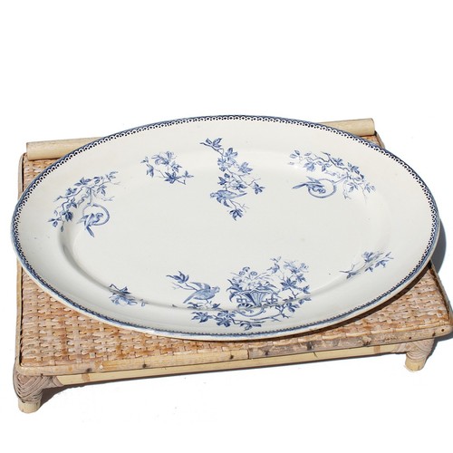 Ancien plat ovale - 43.5, cm