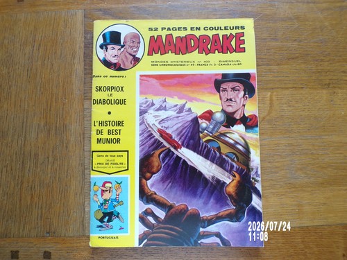 Mandrake magicien 403 - le,