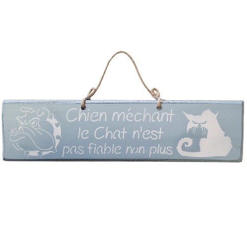 Plaque décorative bois - en,