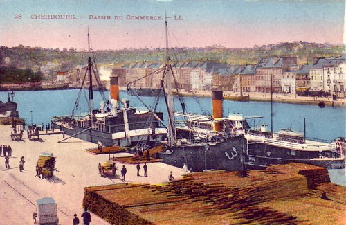 Cpa cherbourg marine - cpa, 50