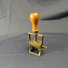 CACHET TAMPON DATEUR ANCIEN