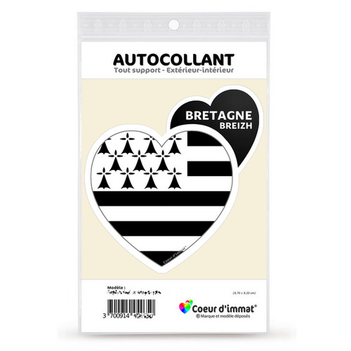 Sticker autocollant coeur - sticker,