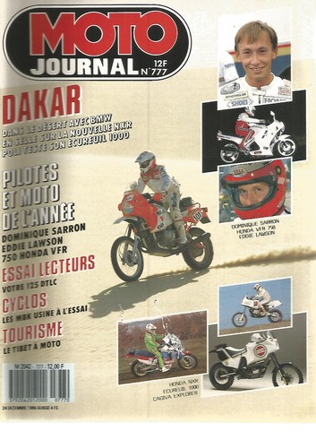 Moto journal 777 - journal, 1986