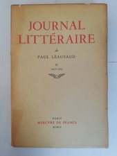 PAUL LEAUTAUD JOURNAL