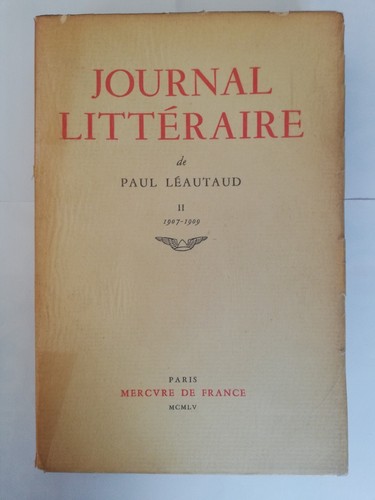 Paul leautaud journal - leautaud,