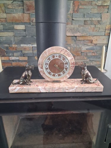 Horloge pendule marbre - horloge,