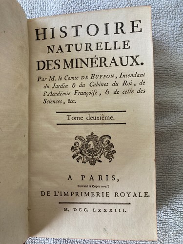 Histoire naturelle des