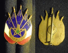 INSIGNE MILITAIRE – AMITIÉS AFRICAINES - A BERTRAND DÉPOSÉ