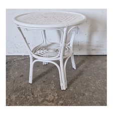 Table Basse En Rotin Bois