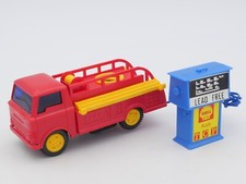 JOUET ANCIEN EN PLASTIQUE HONG KONG CAMION DE POMPIER FILOGUIDÉ