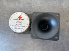 Tweeter Monacor Ht 50 Haut Parleur Sono Vintage