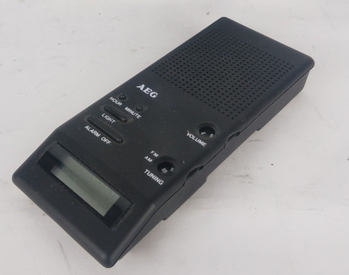 Aeg h4349 lcd réveil - aeg, fm