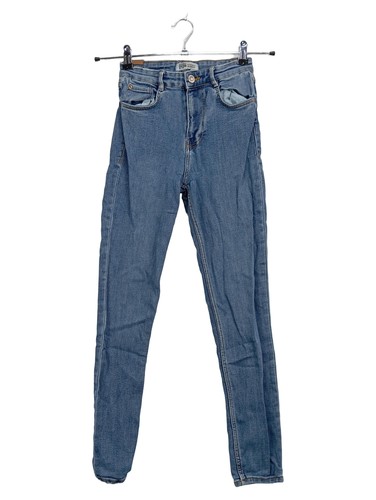 Zara trf jean slim femme - zara, bleu