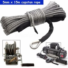 15m 5mm Synthétique Treuil