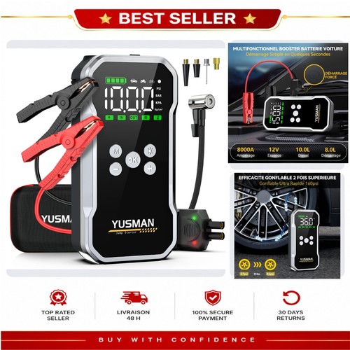 Booster batterie voiture 8000a - voiture,