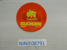 AUTOCOLLANT 24h international de BRIGNOLES 10 e anniversaire STICKER KARTING F1