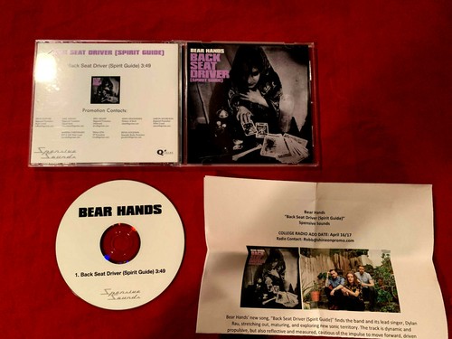 Bear hands back seat driver - bear,