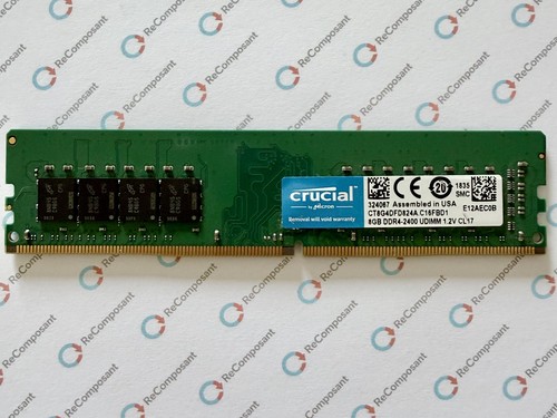 8go ram fixe - 8go, crucial