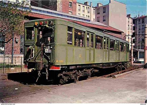 Carte postale trains - postale,
