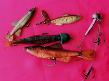 5 ANCIENNES CUILLERES, leurres,  poissons MEPPS AGLIA et autres  POUR  PÊCHE TBE