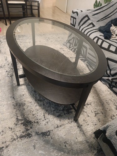 Table basse salon noire - noire,