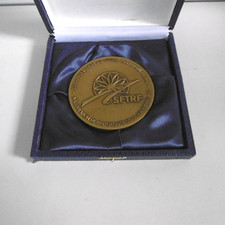 medaille commemorative 20 anniversaire tunnel du frejus SFTRF 2000