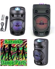 ENCEINTE SONO PORTABLE PARTY BLUETOOTH 400W MOBILE USB TWS LED RGB + ASTRO MS