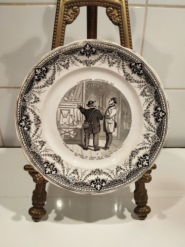 Assiette parlante opaque - parlante,