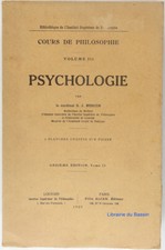 Cours de philosophie Volume