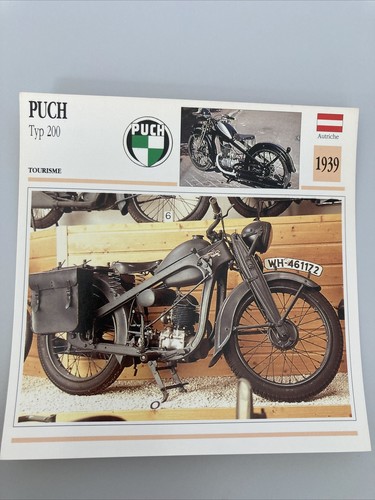 Puch typ 200 1939 - , moto