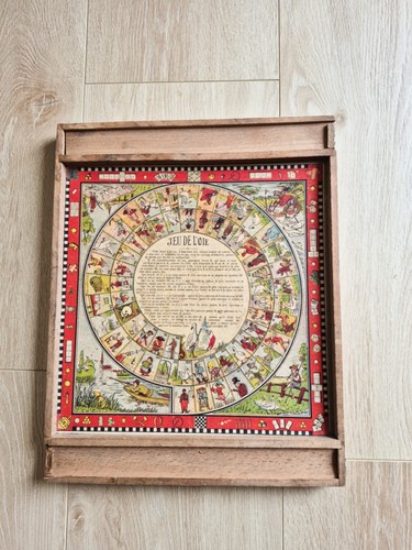 Jeu oie dames ancien - jeu, de
