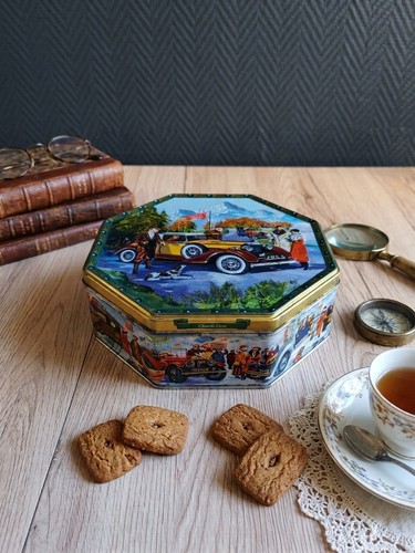 Boîte métal biscuits - boîte,