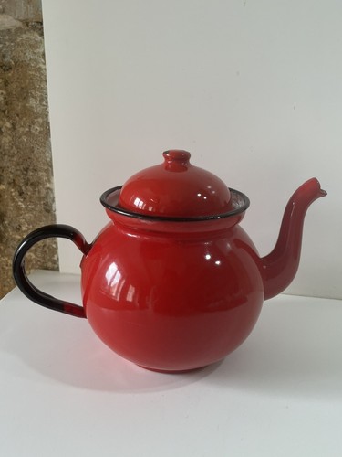 Cafetière théière émail - cafetière,