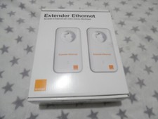 2 CPL Extender ETHERNET Orange