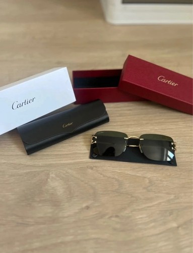 Solaire cartier monture dorée - solaire,