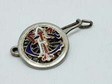 Ancienne broche insigne émaillée TCF Touring Club de France pin badge automobile