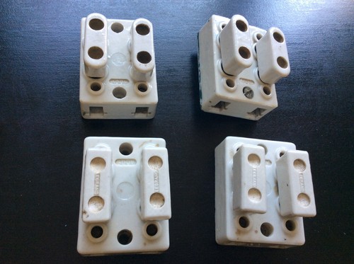 Lot ancien porte fusible - lot, 4