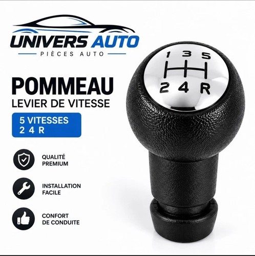 Pommeau levier vitesse - -, 5