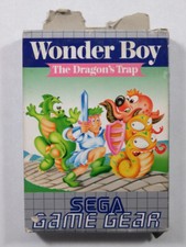 WONDER BOY THE DRAGON S TRAP SEGA GAME-GEAR (GG) EURO (COMPLETE - BOX/MANUAL DAM