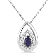 Pendentif Iolite 0,51 Carat En