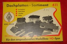 FALLER HO MAQUETTE ACCESSOIRES 411  TRAIN ELECTRIQUE BOITE RARE