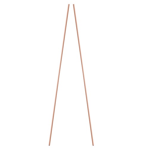 2pcs tubes cuivre - cuivre, diamètre