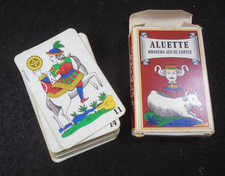 JEU DE CARTES ALUETTE GRIMAUD COMPLET en  BOITE