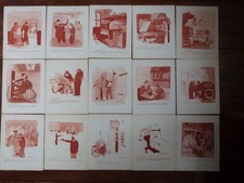 J. Zouchet, lot de 61 dessins humoristiques sur le code pénal humour noir